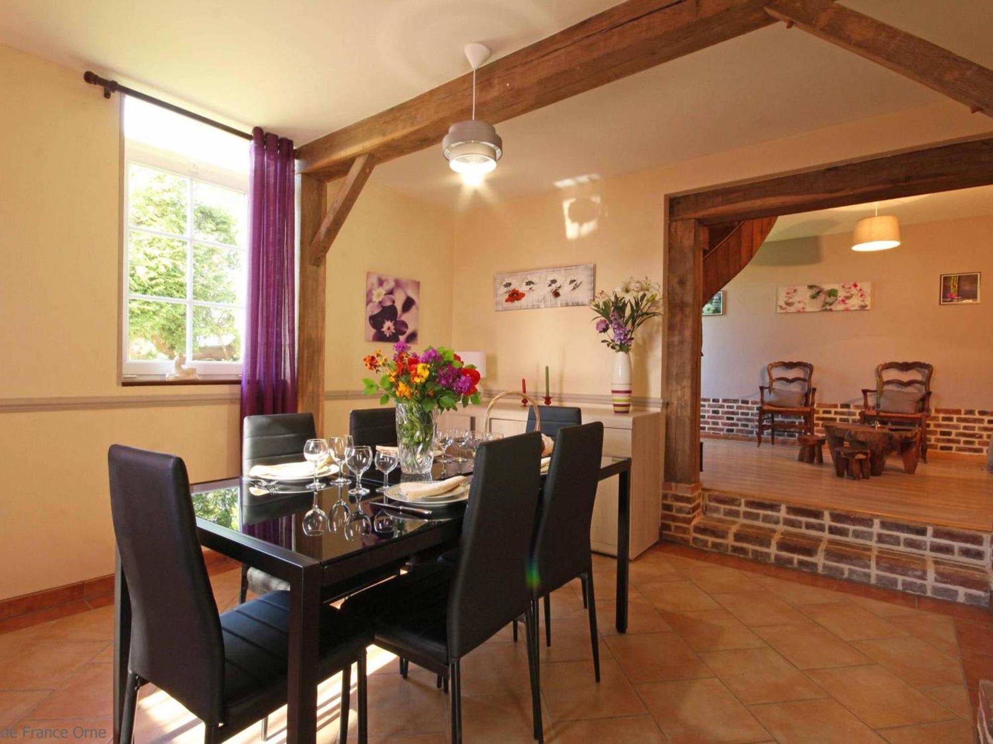 Maison De Charme Avec Grand Jardin, Proche Haras Du Pin, Animaux Acceptes, Ideale Pour Familles - Fr-1-497-5 Saint-Pierre-la-Riviere Luaran gambar