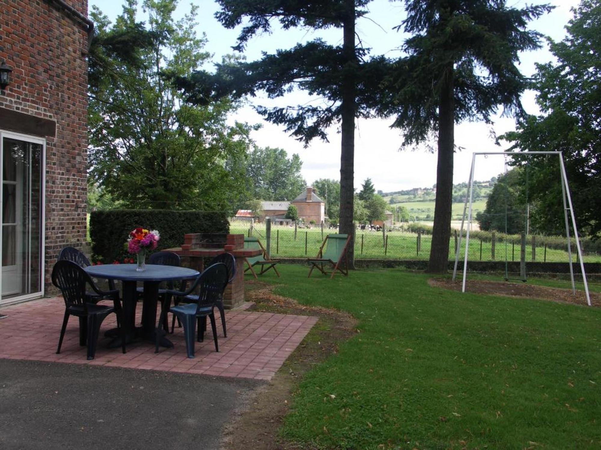 Maison De Charme Avec Grand Jardin, Proche Haras Du Pin, Animaux Acceptes, Ideale Pour Familles - Fr-1-497-5 Saint-Pierre-la-Riviere Luaran gambar